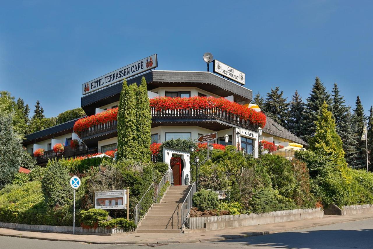 Themen Hotel Terrassen Cafe Bad Münder am Deister Extérieur photo